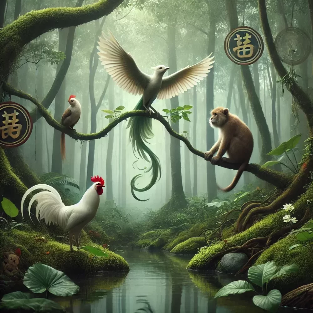 今期鸡猴虎出特，幽林叶动隐鸣鸾打一生肖数字，原创解析解答