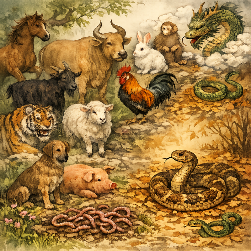 春蚓秋蛇是什么生肖，权威解释呈现落实