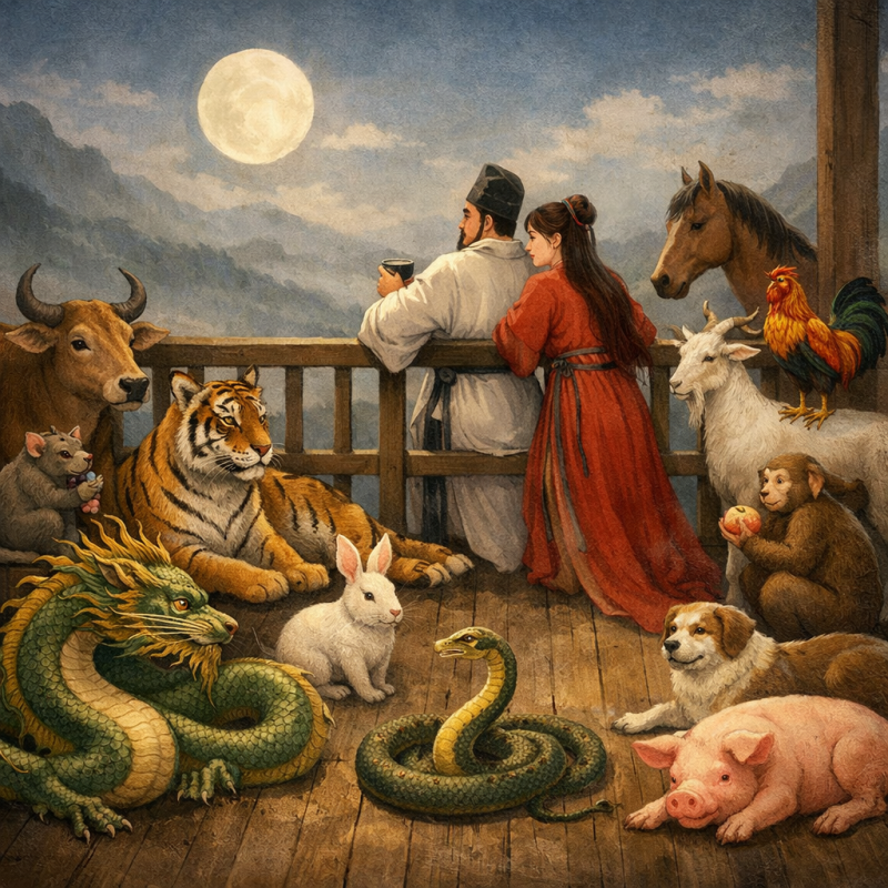 且尽尊前今日醉，闲上虚楼共倚栏打一个生肖，精选快答解释