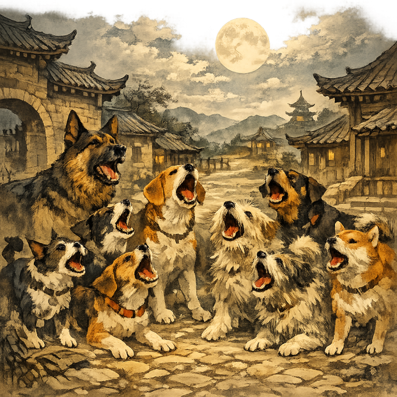 邑犬群吠是什么生肖，完整解读版