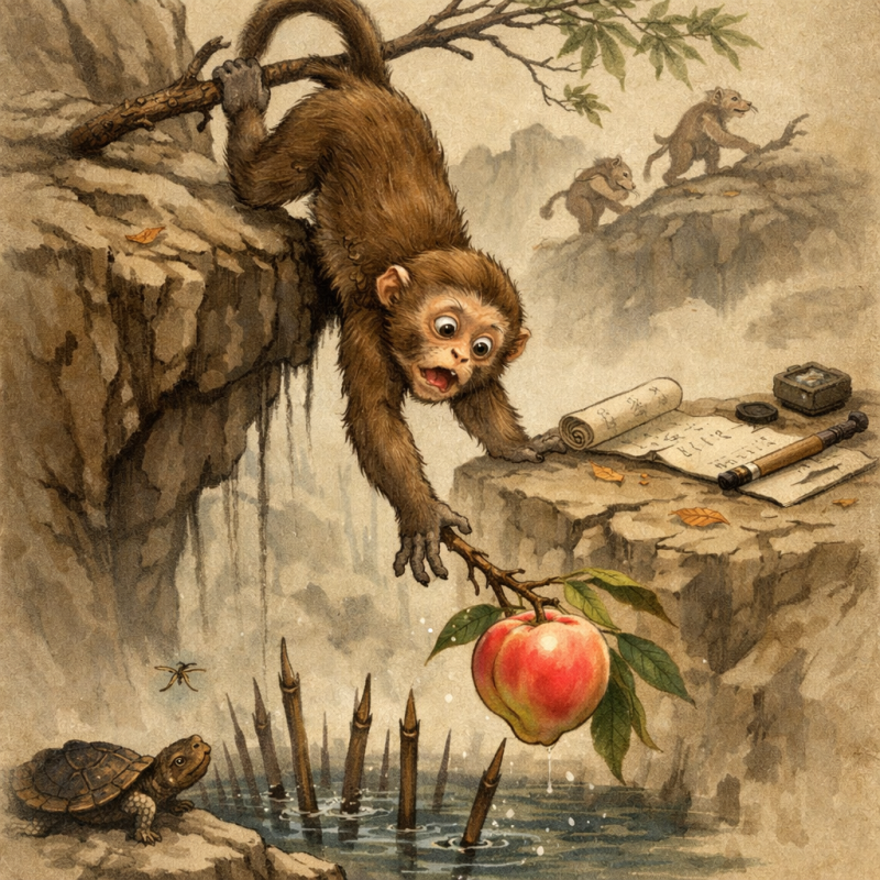 提心吊胆，只为贪玩。功消成减无人问打一生肖数字，完整解读内涵