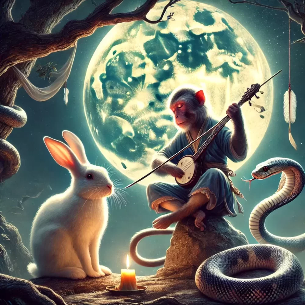 今期猴兔蛇出特，剑空弹月下高歌打一正确生肖，最新解答揭晓