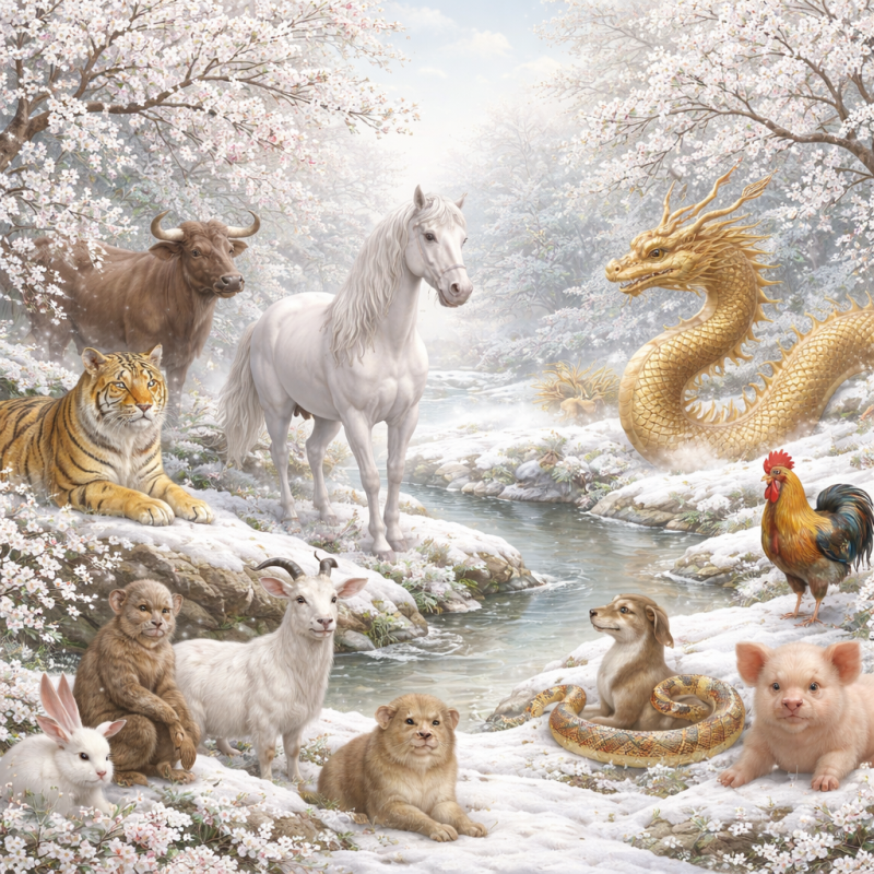 阳春白雪是什么生肖，仔细解释诗意