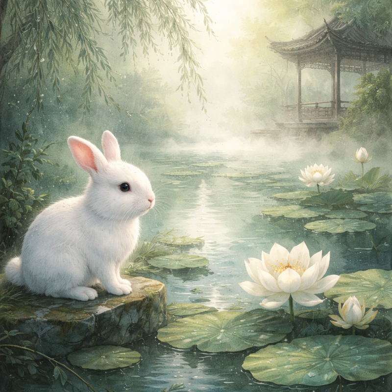 寻香若傍阑千晓，浮萍重叠水团圆打一种生肖，完美解答解释