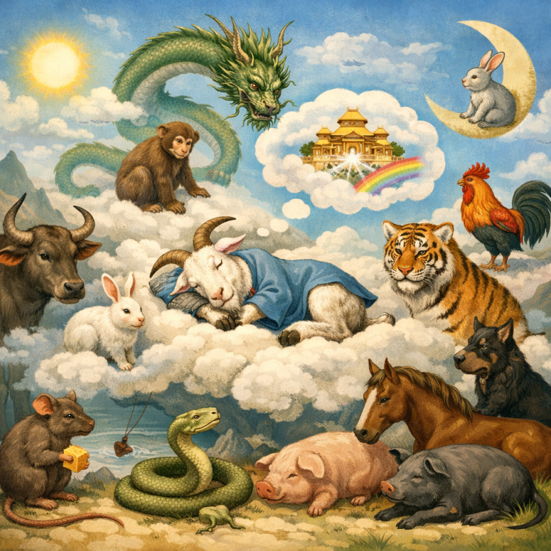 白日做梦打一生肖，精选解析解释