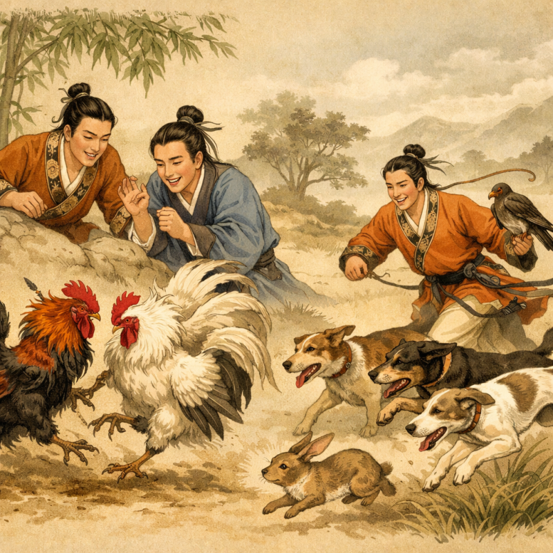 斗鸡走狗代表什么生肖，精选解释