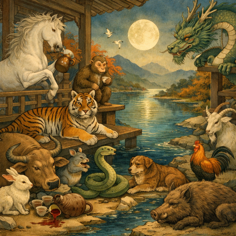 黄金买醉未能归，画堂秋水接蓝溪打一个生肖，文化内涵解读