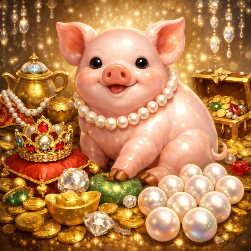 珠光宝气打一个正确的生肖，详细解释