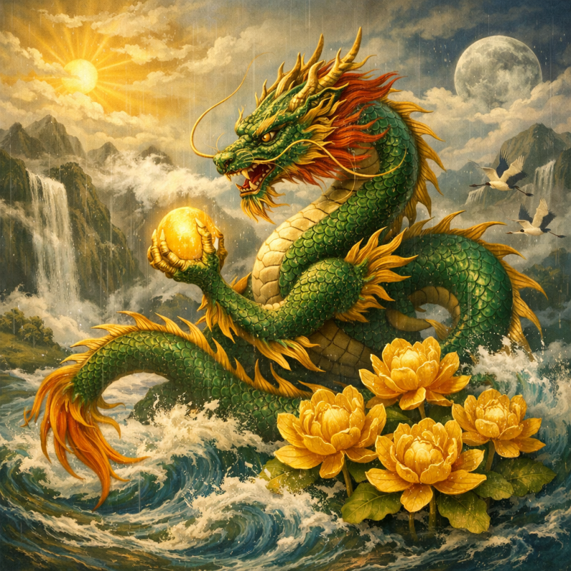 风调雨顺开金花打一个生肖，词语解答解析