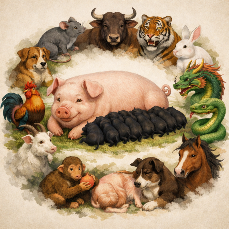 天下乌鸦一般黑打一生肖，精选解读解析