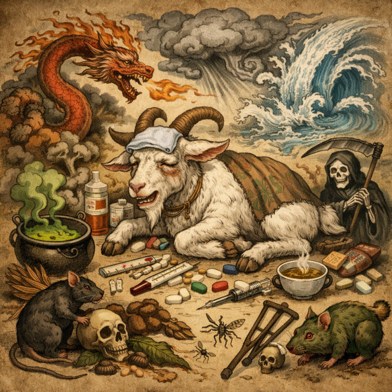 四百四病打一个正确生肖，作答解释