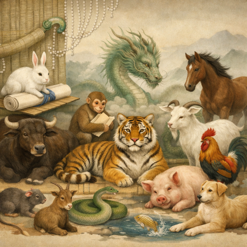 玉钩斜压小珠帘，尽乱亦收诗卷上打一生肖，精选解释