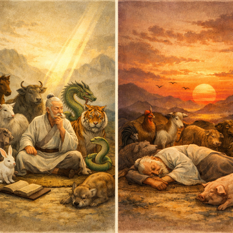 朝闻夕死打一个生肖，诗意解读解答