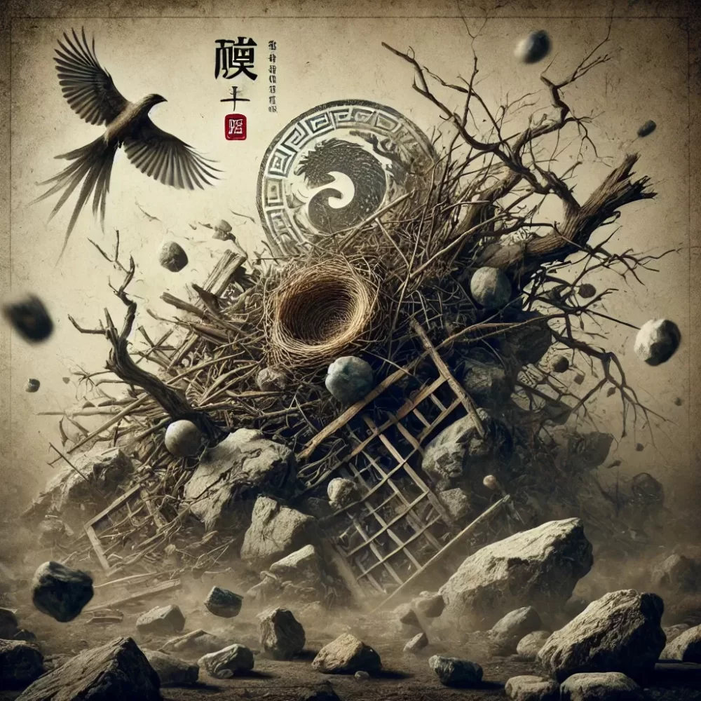 一堆乱石，几许愁绪。巢倾枝折凤归去打一生肖，最新全面解释