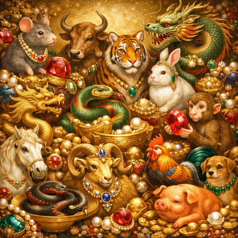 珠光宝气是什么生肖，刚刚揭晓