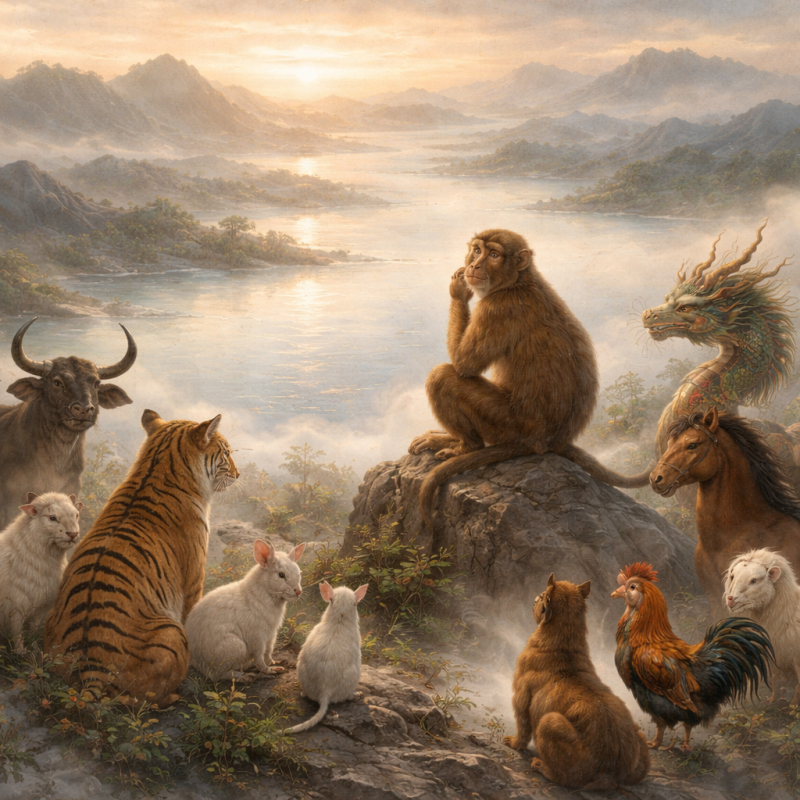 目光远跳，思绪万千。水云况得平生趣指什么生肖，完美解读落实