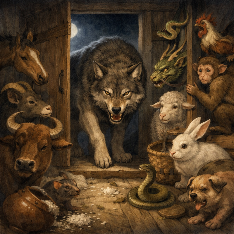 引狼入室指什么生肖，解答科学