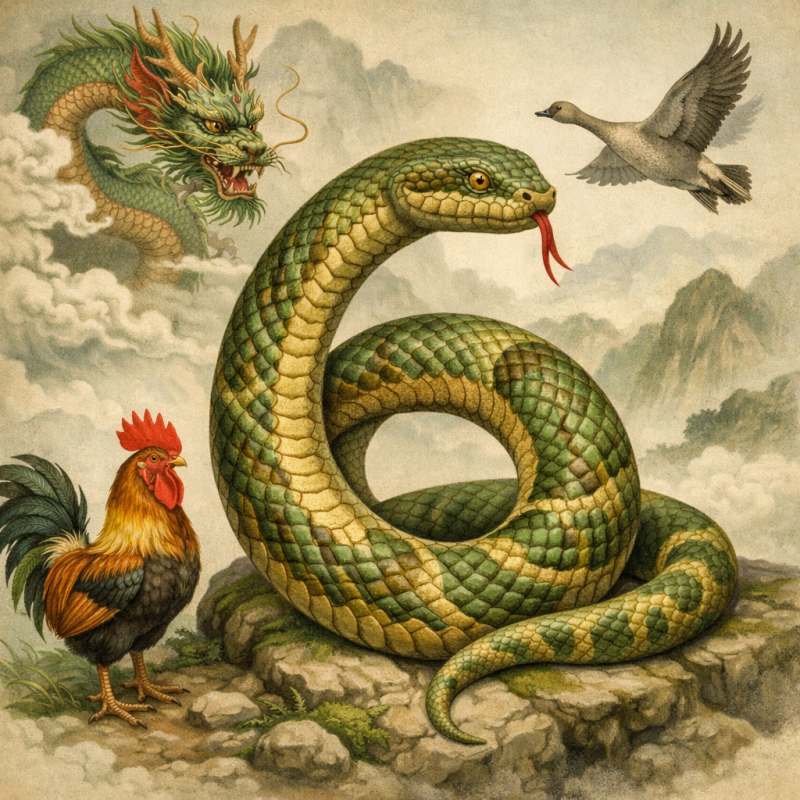 龙头鸡尾独雁飞，仙女回家各已归代表什么生肖，作答诗意解释