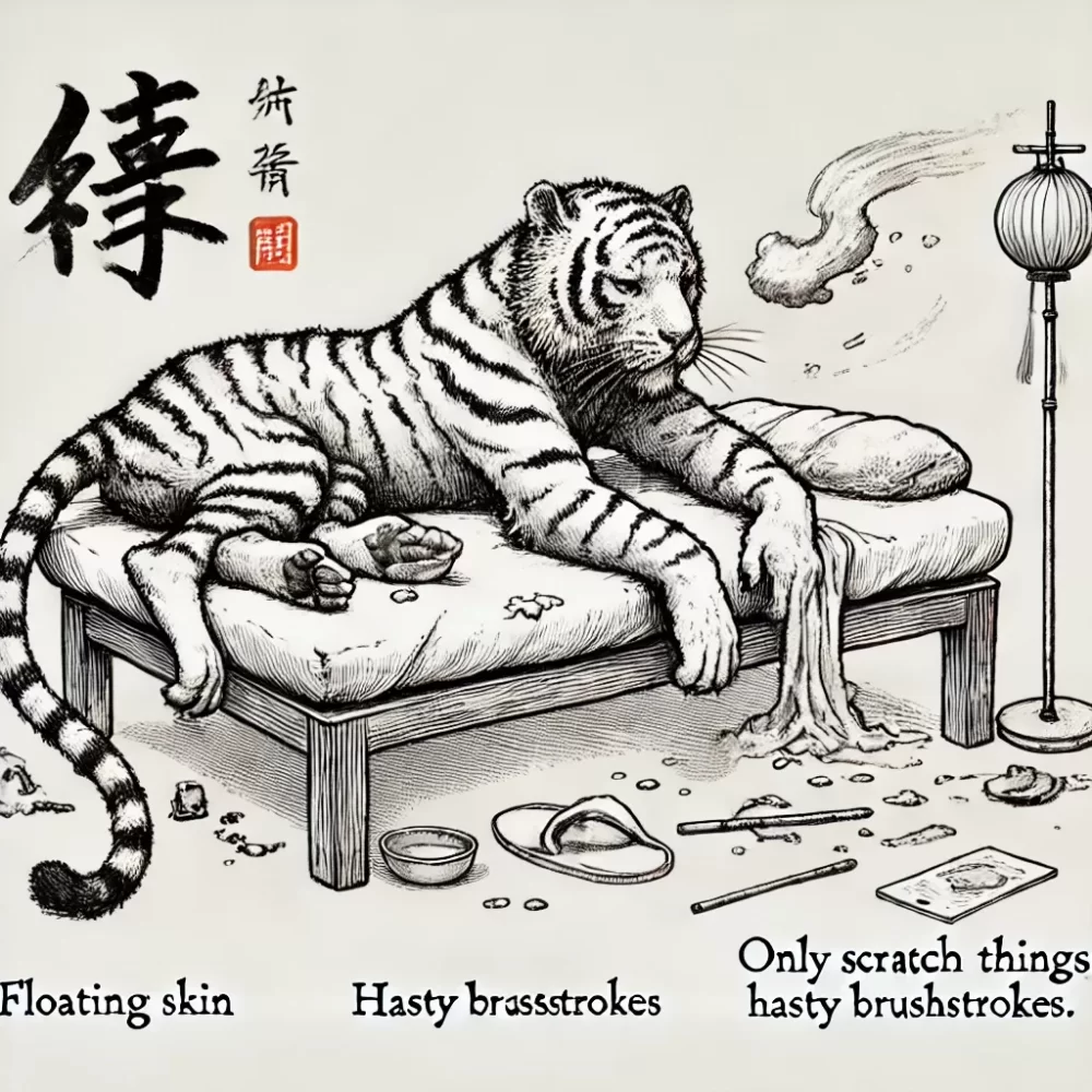 浮皮潦草打一个生肖动物，仔细解释落实