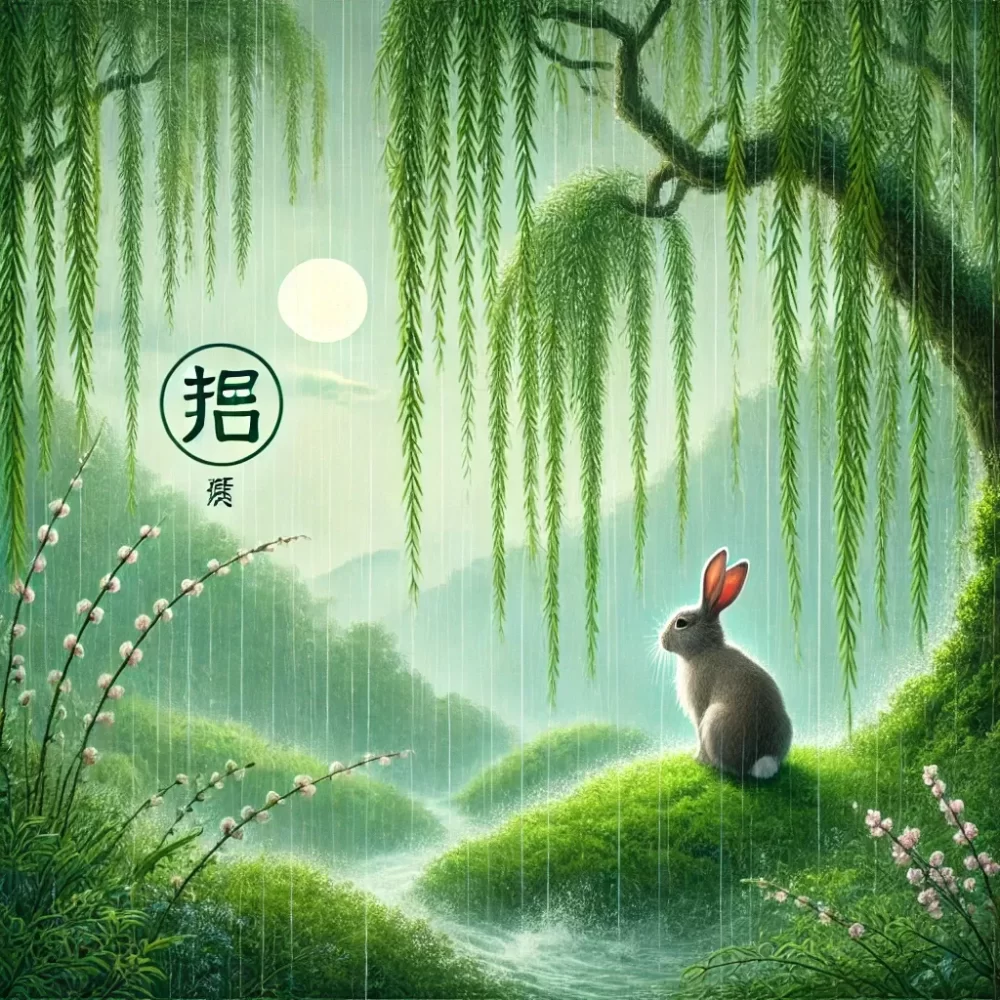 绿杨宜向雨中看是什么生肖，最新揭晓