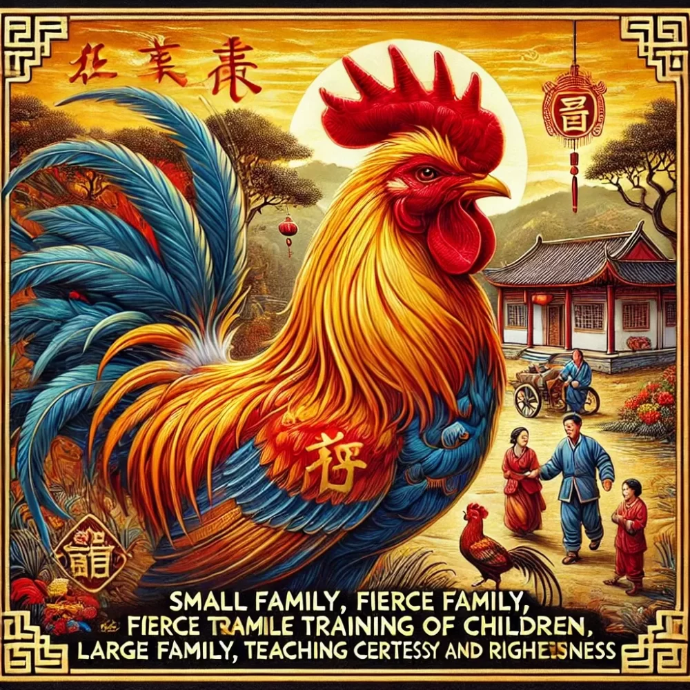 小家凶恶训儿郎 大家礼义教子弟打一个生肖，答案解释解读