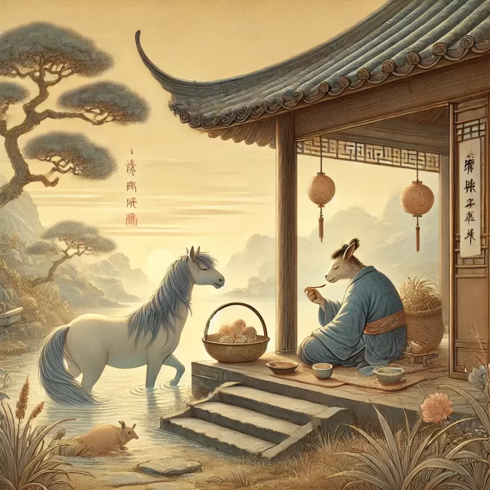 逶迤退食打一生肖，逻辑清晰解析