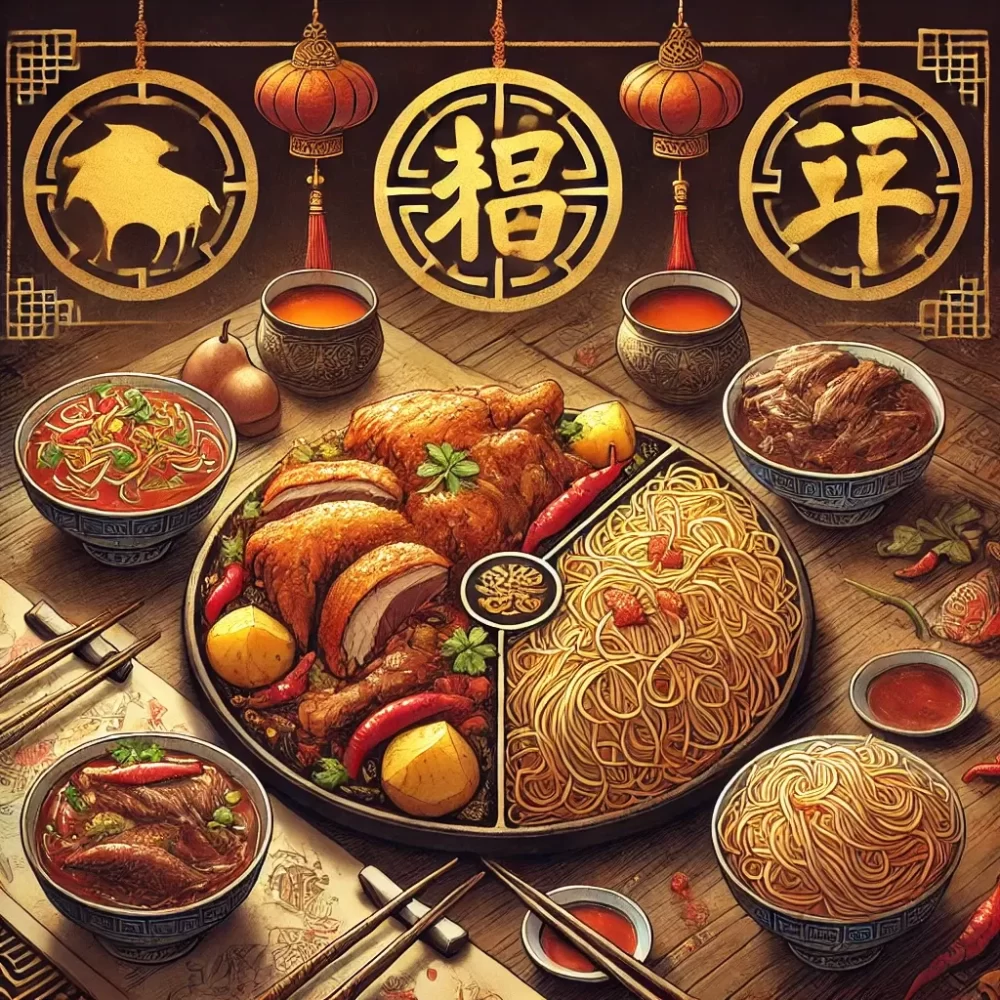 大盘鸡一盘，四碗牛肉拉面打一正确生肖，最新解释