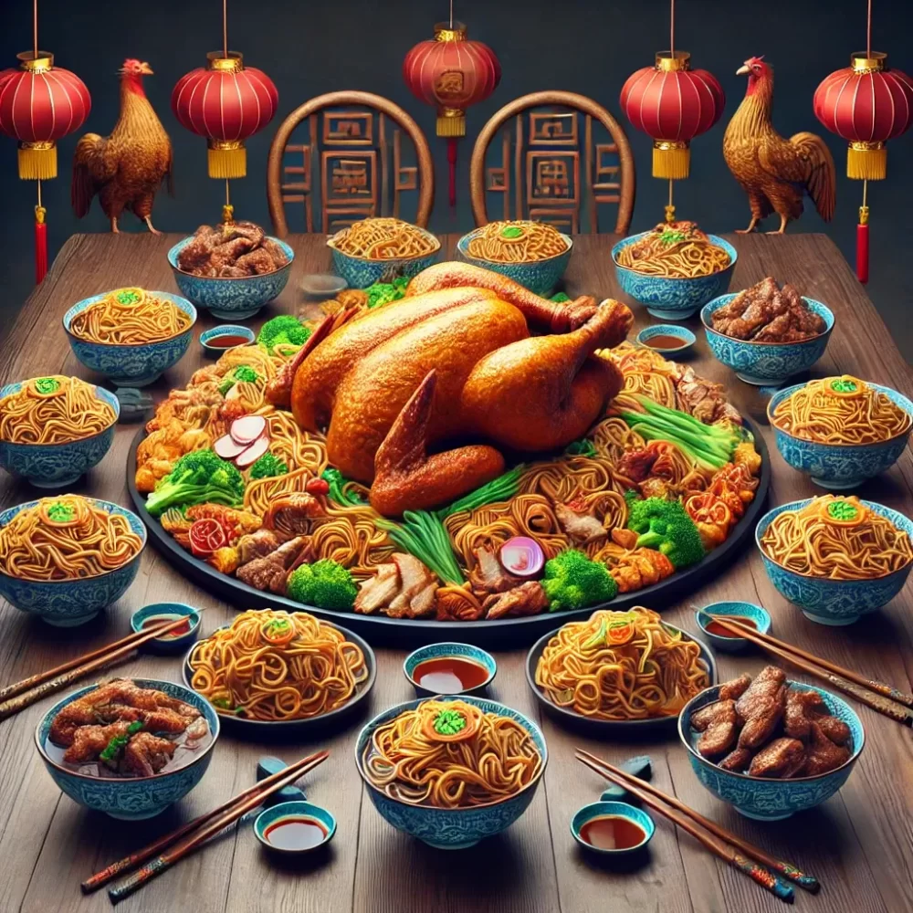 大盘鸡一盘，四碗牛肉拉面打一个正确生肖，逻辑推理解析