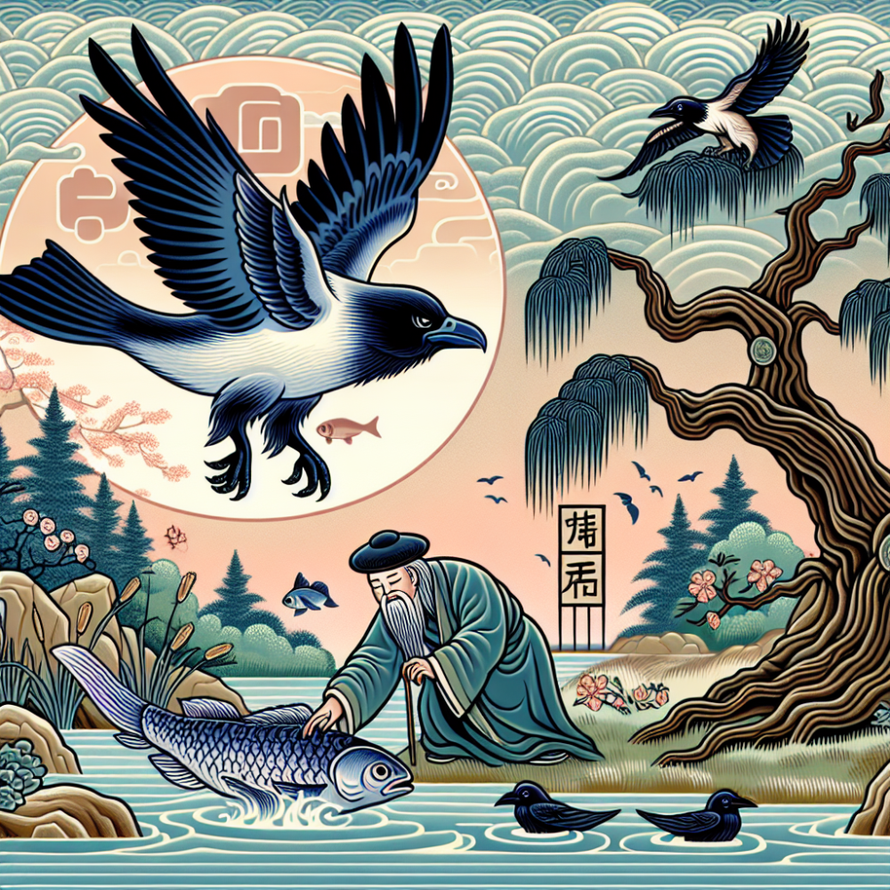 游魚昏鸦，老树依湖，仕子好意出手扶打一生肖，最新全面解释