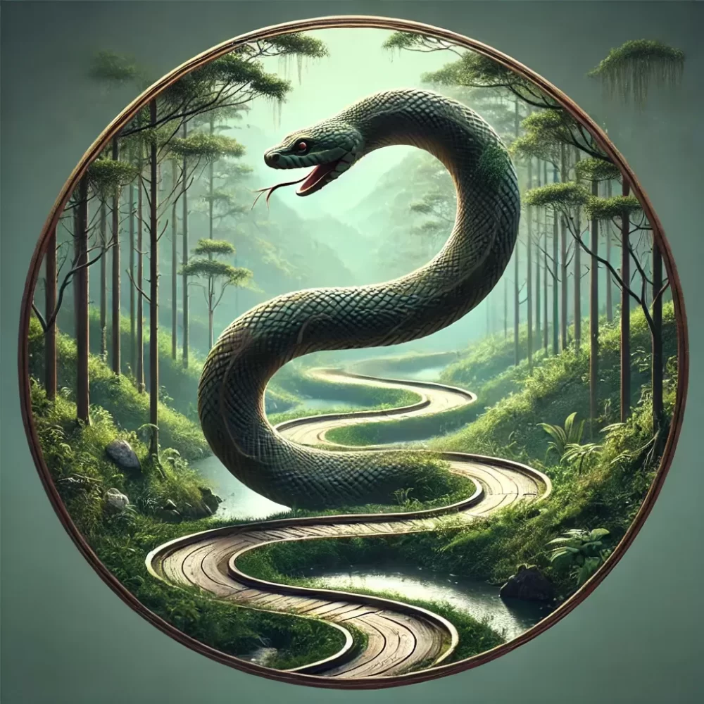 弯弯曲曲林中行打一正确的生肖，标准代表解答