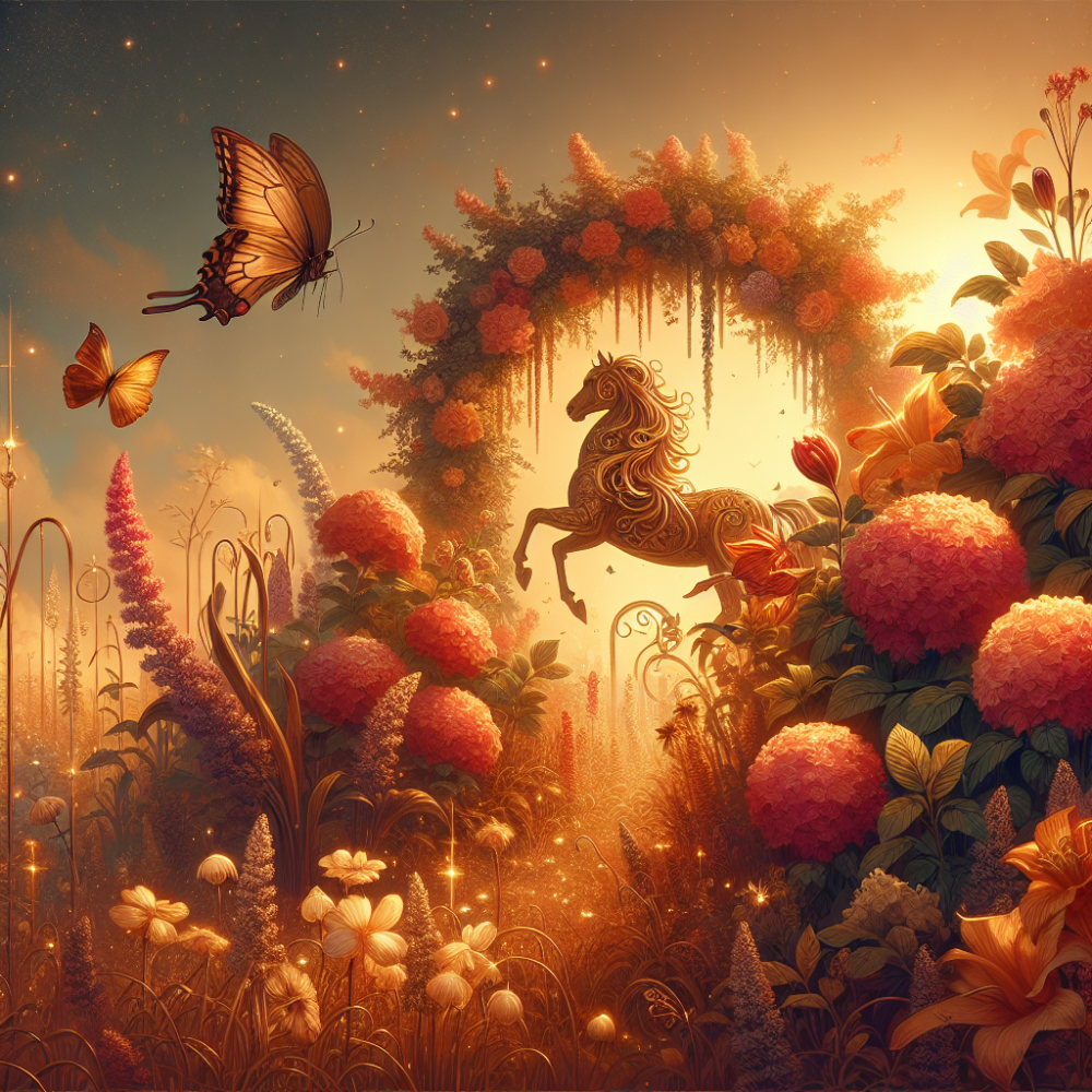 香满名园碟未知，晴花暖送金羁影代表什么生肖，词语解释释义