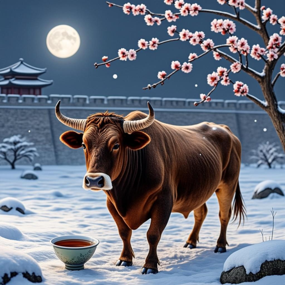 夜来城外一尺雪，春尽酒杯花影在是什么生肖，精选解释解析