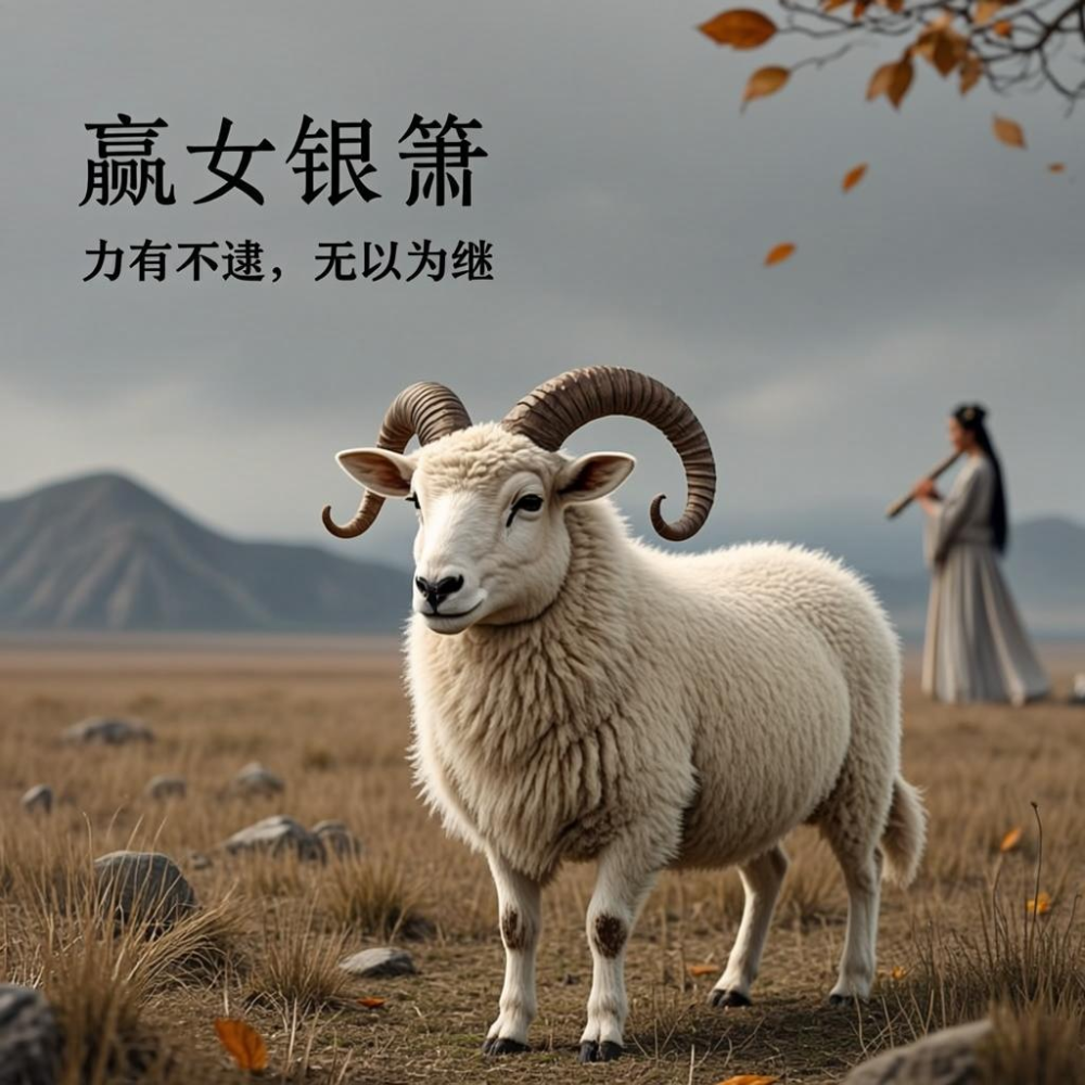 力有不逮，无以为继。赢女银箫空自怜打一生肖，解答揭晓