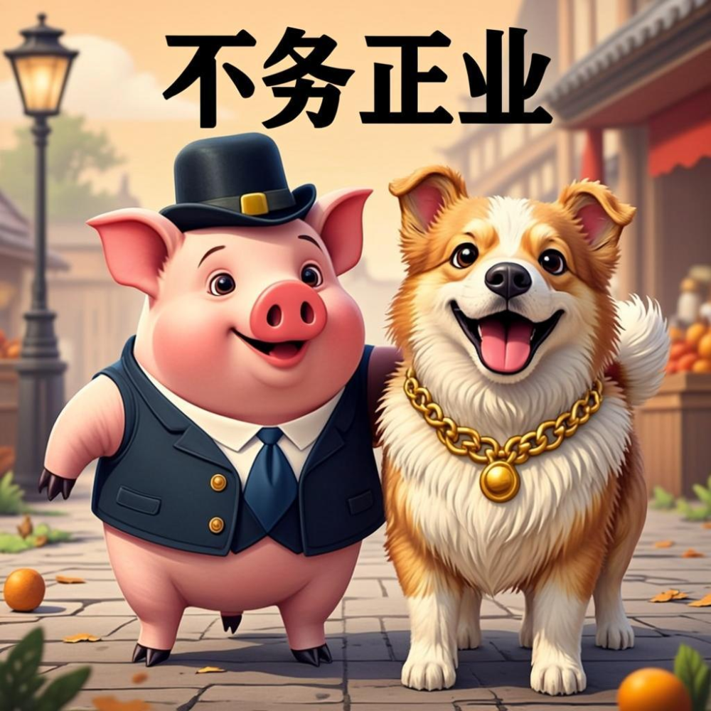 猪朋狗友打一个正确的生肖，标准解释