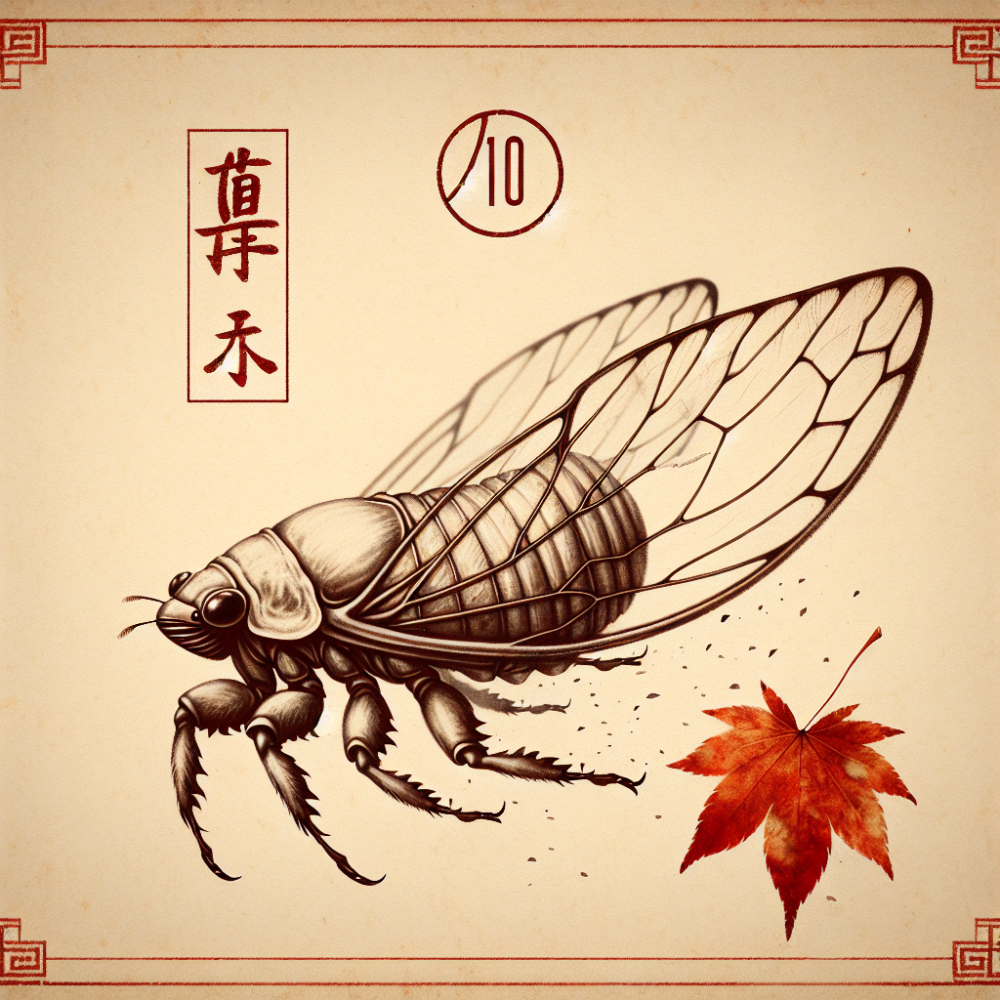 蜩甲暗枯秋叶坠是什么生肖，精选解释解析
