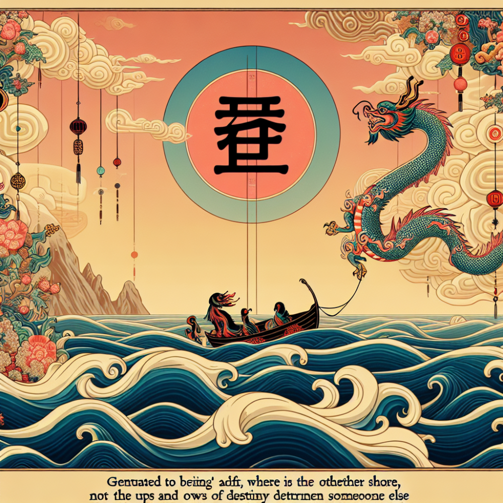 随波逐流，彼岸何在?命运浮沉谁主宰代表什么生肖，完整解读解析落实