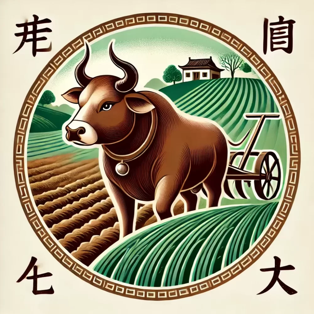 春耕犁地全靠它，三餐吃的却是草打一个生肖，答案落实落实