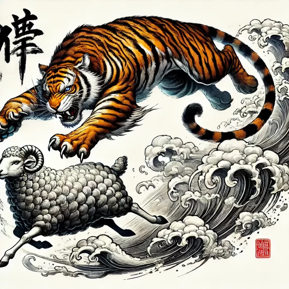 饿虎扑羊代表什么生肖,答案解释 饿虎扑羊代表什么生肖,答案解释