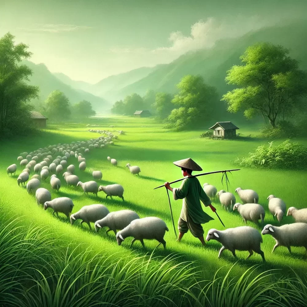 牧童放羊青草地代表什么生肖，深度解析含义