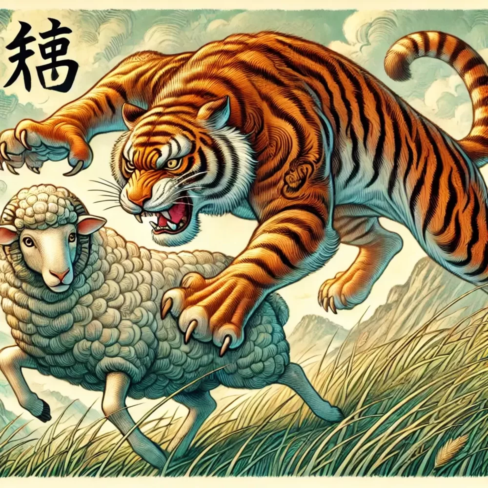 饿虎扑羊打一个生肖,文化内涵解读 饿虎扑羊打一个生肖,文化内涵解读
